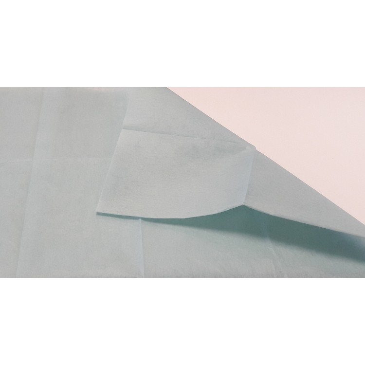 Champ absorbant non tissé vert 28g/m² - 60x75cm (vendu par 50) Champ absorbant non tissé vert 28g/m² - 60x75cm (vendu par 50)